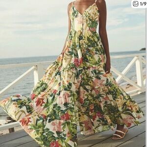 Cara Cara Rainforest Ivory Nathali Dress